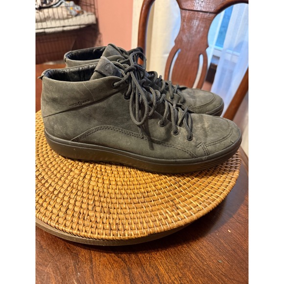 Ecco Other - Ecco Soft 7 Tred Hydromax Mens Gray Nubuck Leather Chukka Sneaker Boots 43 9-9.5